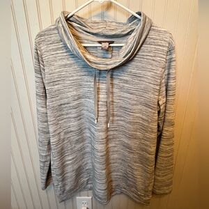 Eddie Bauer Heathered Gray Pullover